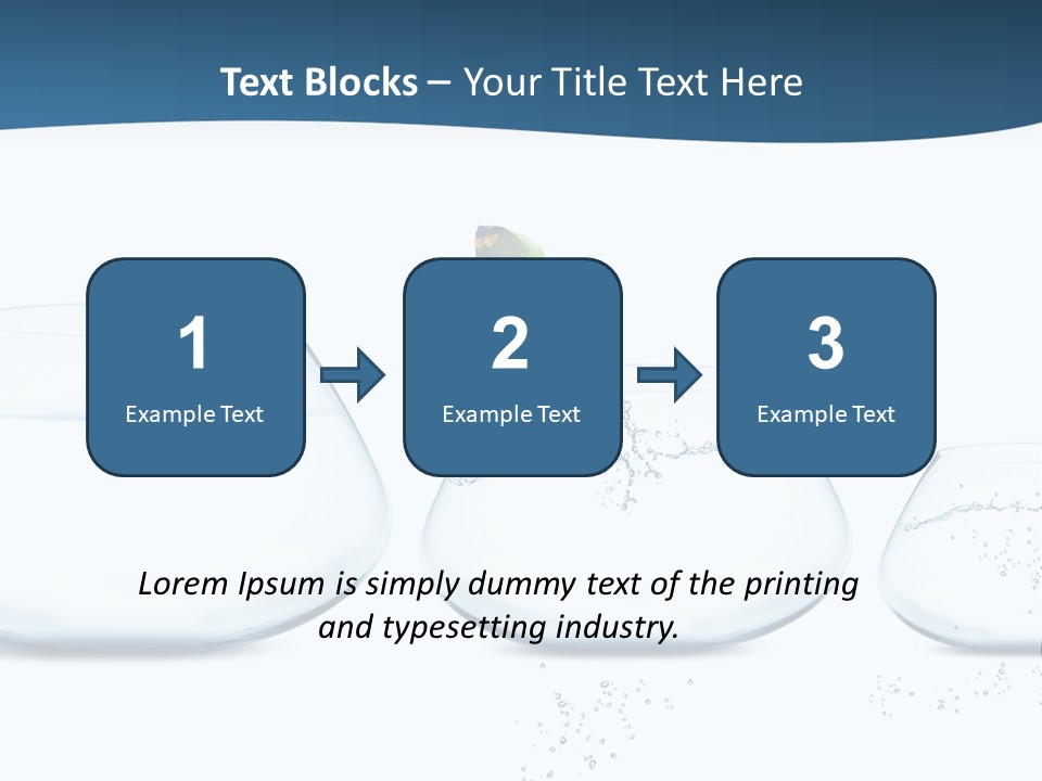 Jump Escape Courage PowerPoint Template