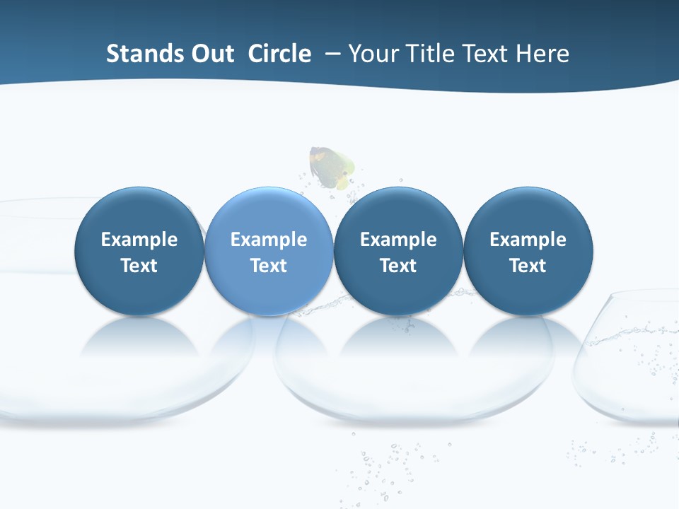 Jump Escape Courage PowerPoint Template