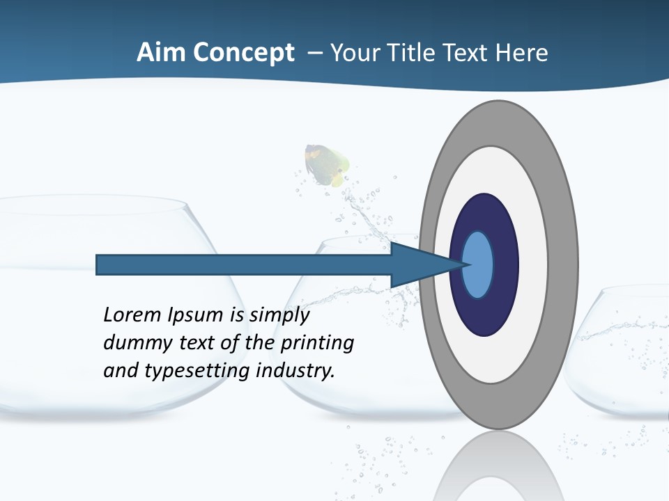 Jump Escape Courage PowerPoint Template