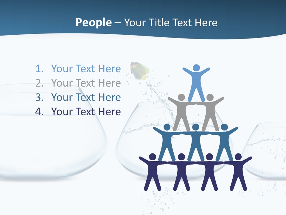 Jump Escape Courage PowerPoint Template