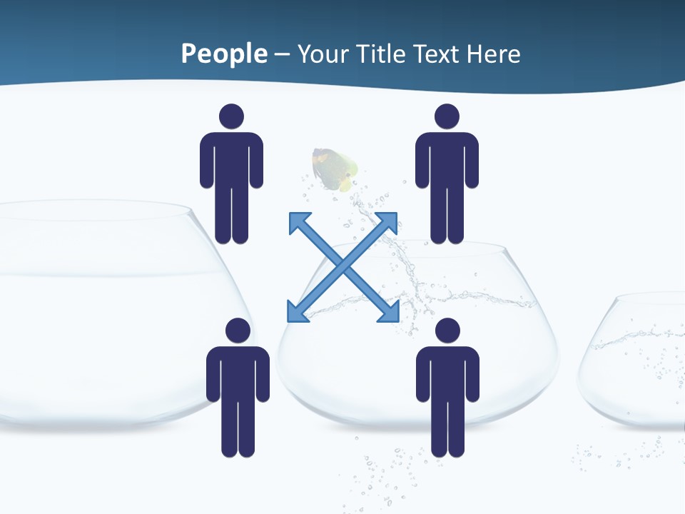 Jump Escape Courage PowerPoint Template