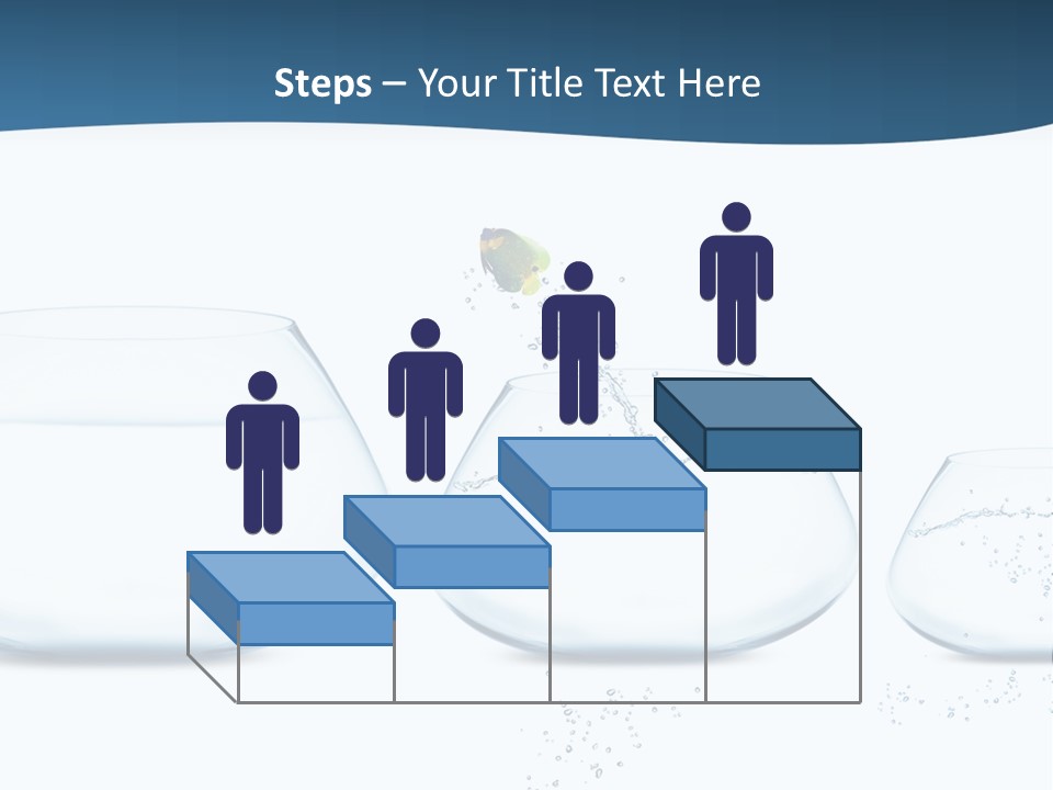 Jump Escape Courage PowerPoint Template