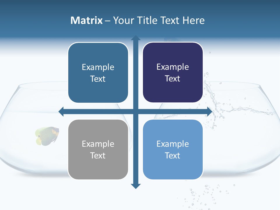 Tank Opportunity Swim PowerPoint Template