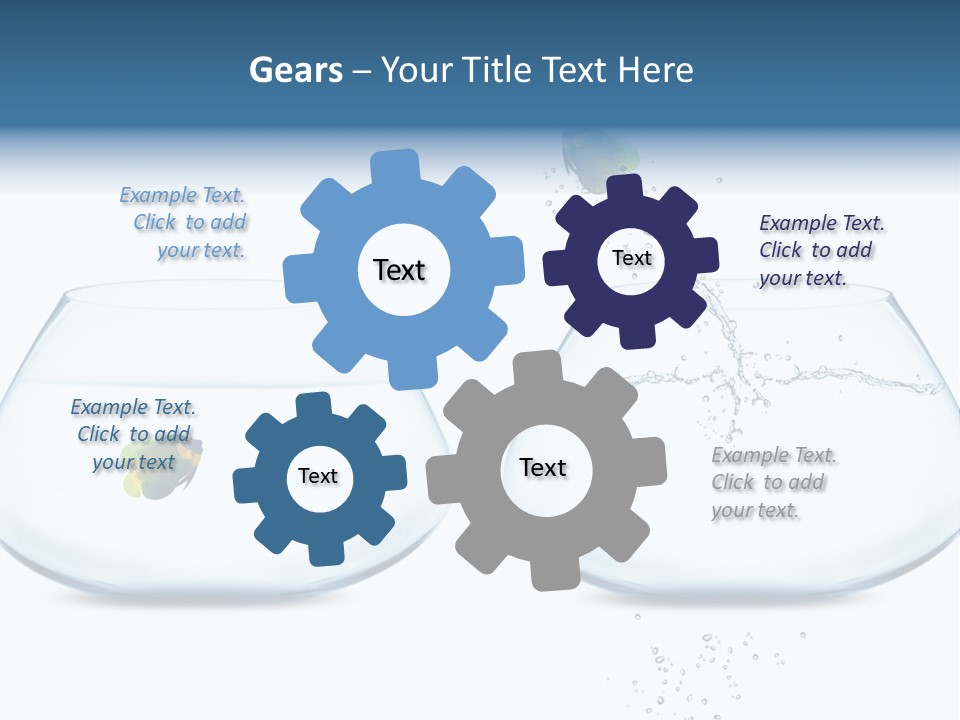 Tank Opportunity Swim PowerPoint Template
