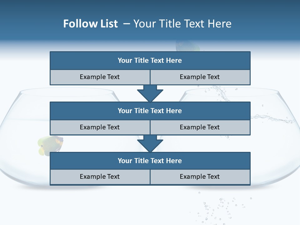 Tank Opportunity Swim PowerPoint Template