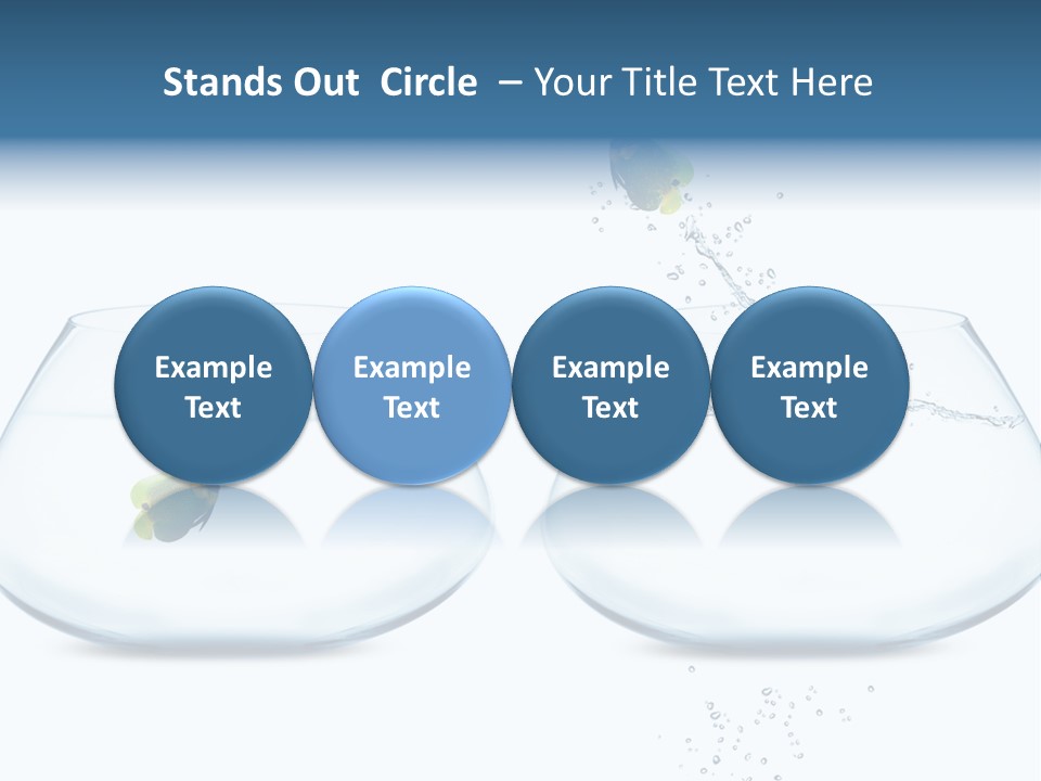 Tank Opportunity Swim PowerPoint Template