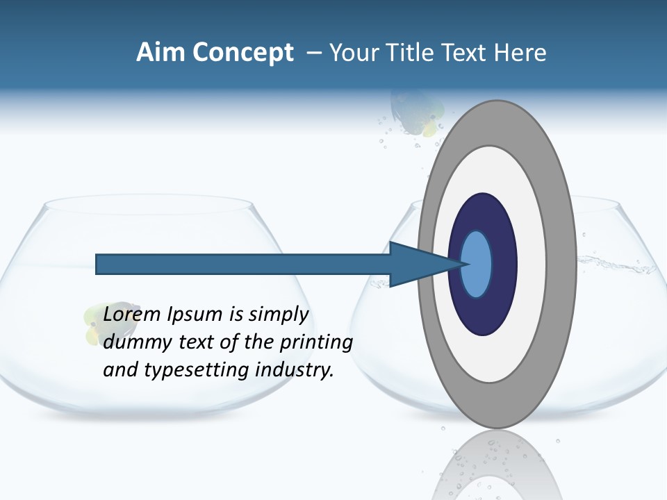 Tank Opportunity Swim PowerPoint Template