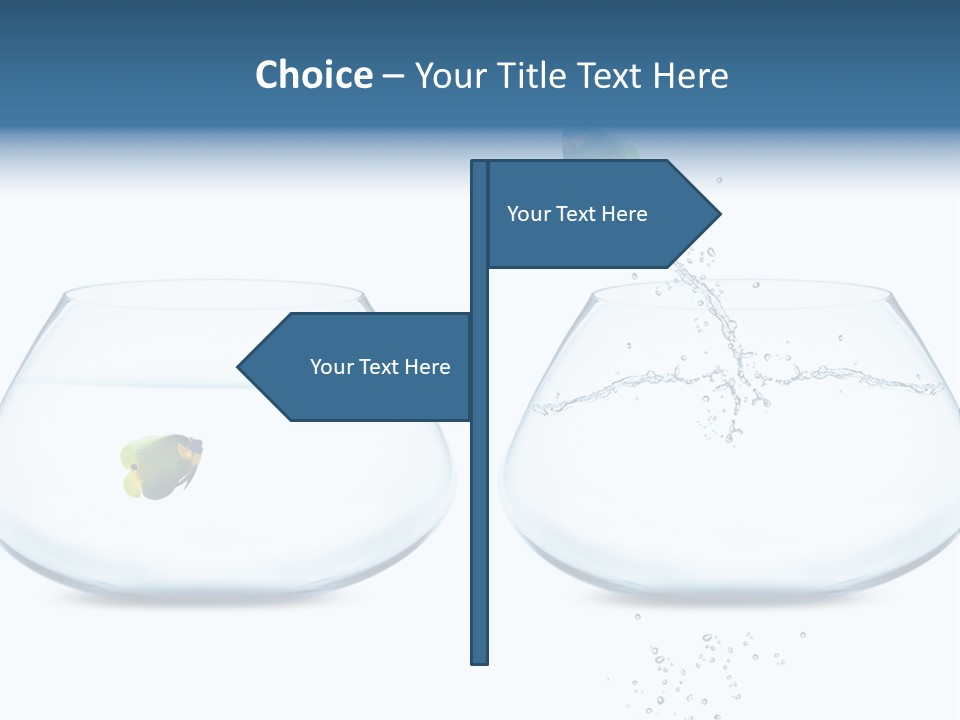 Tank Opportunity Swim PowerPoint Template
