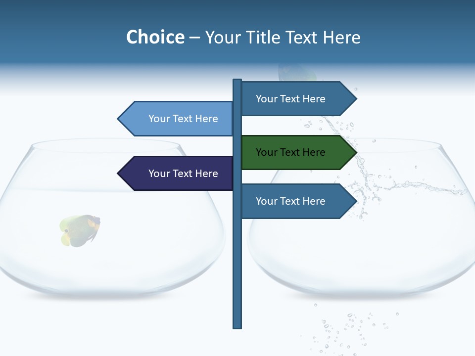 Tank Opportunity Swim PowerPoint Template