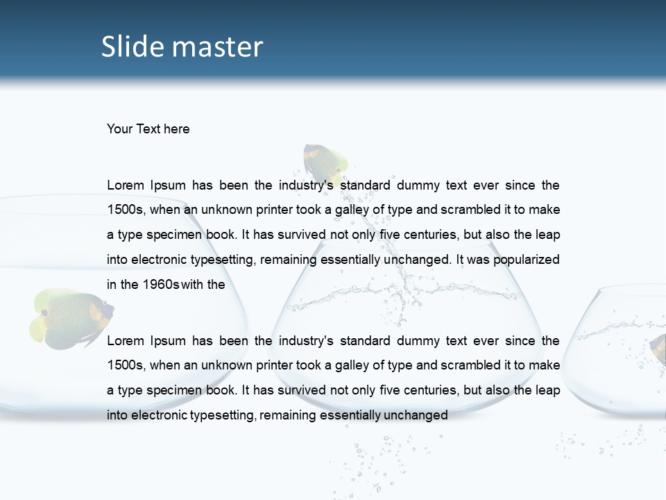 Motion Creative Aquarium PowerPoint Template