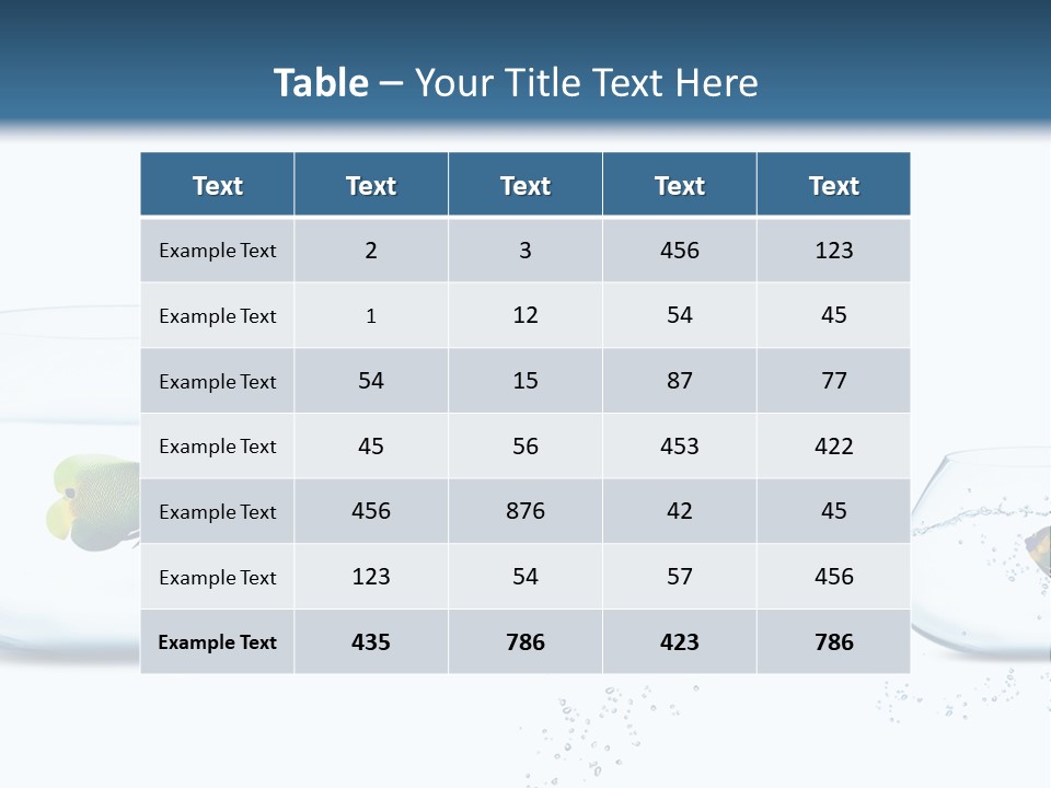 Motion Creative Aquarium PowerPoint Template