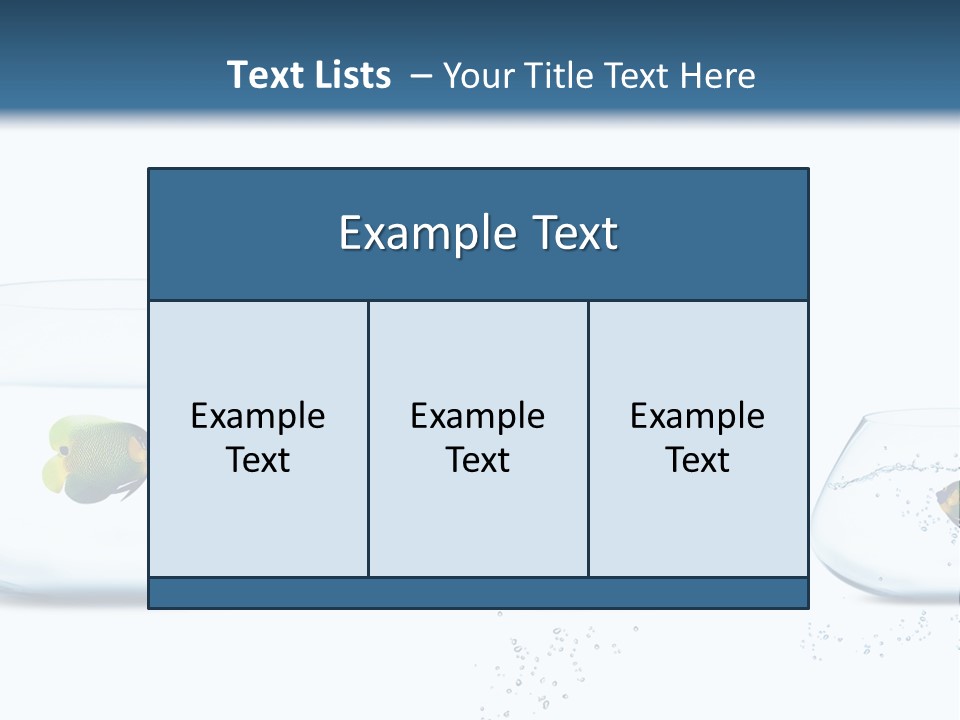 Motion Creative Aquarium PowerPoint Template