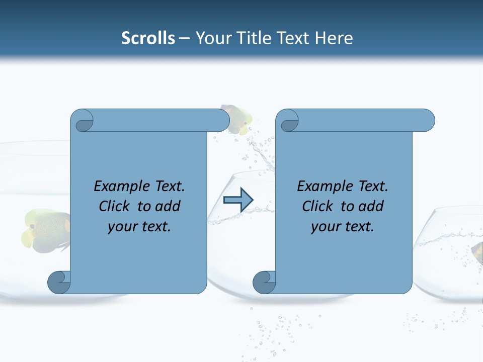 Motion Creative Aquarium PowerPoint Template