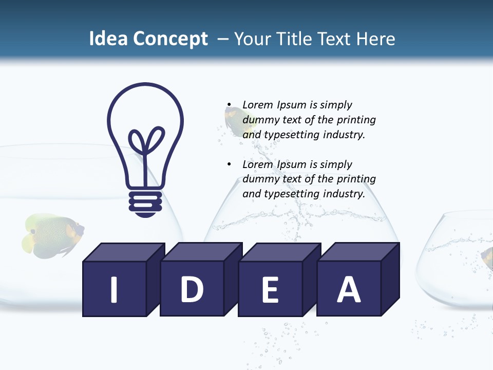 Motion Creative Aquarium PowerPoint Template