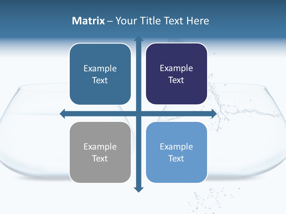Underwater Happiness Conceptual PowerPoint Template