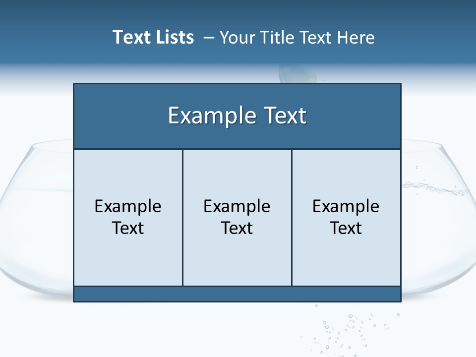 Underwater Happiness Conceptual PowerPoint Template