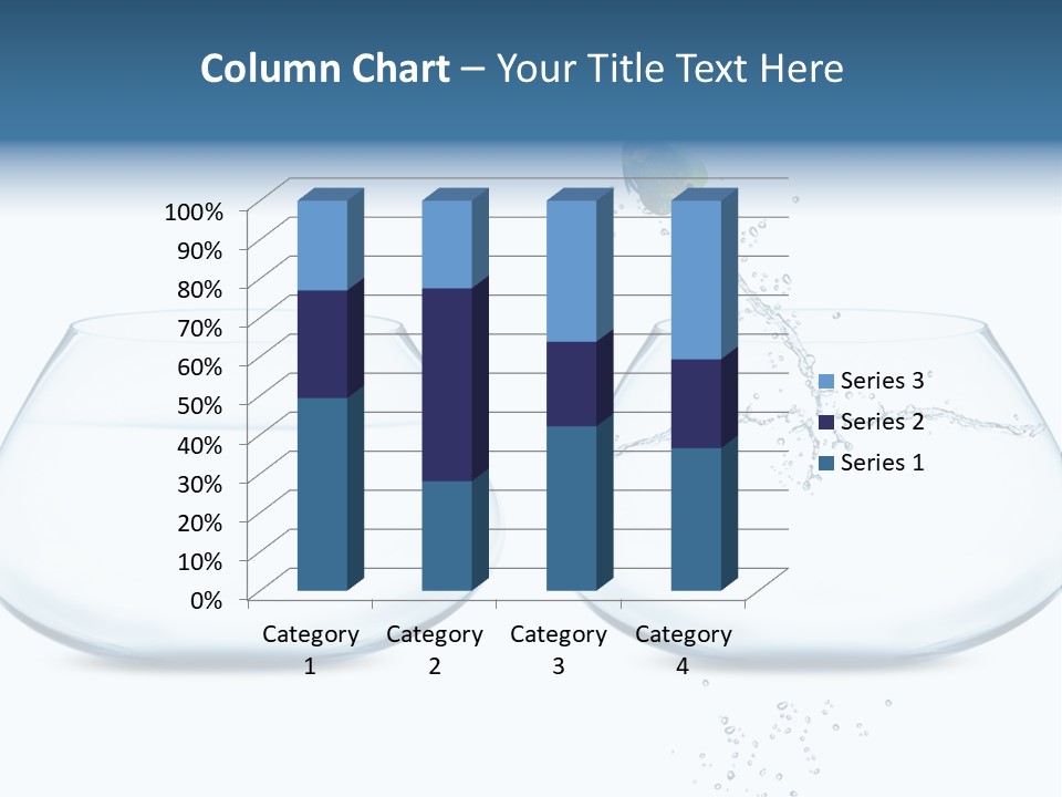 Underwater Happiness Conceptual PowerPoint Template