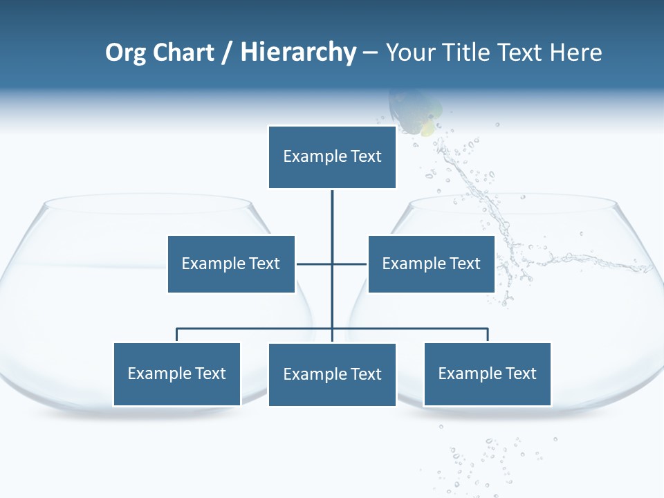 Underwater Happiness Conceptual PowerPoint Template