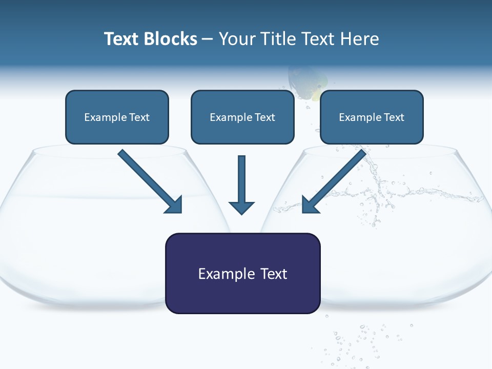 Underwater Happiness Conceptual PowerPoint Template