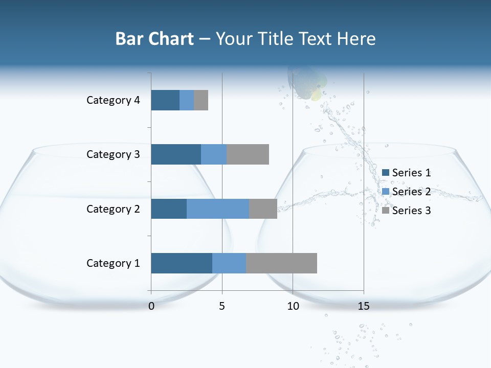 Underwater Happiness Conceptual PowerPoint Template