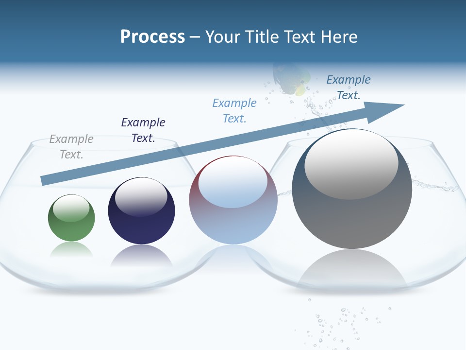 Underwater Happiness Conceptual PowerPoint Template