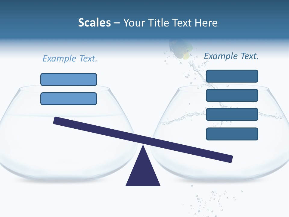 Underwater Happiness Conceptual PowerPoint Template