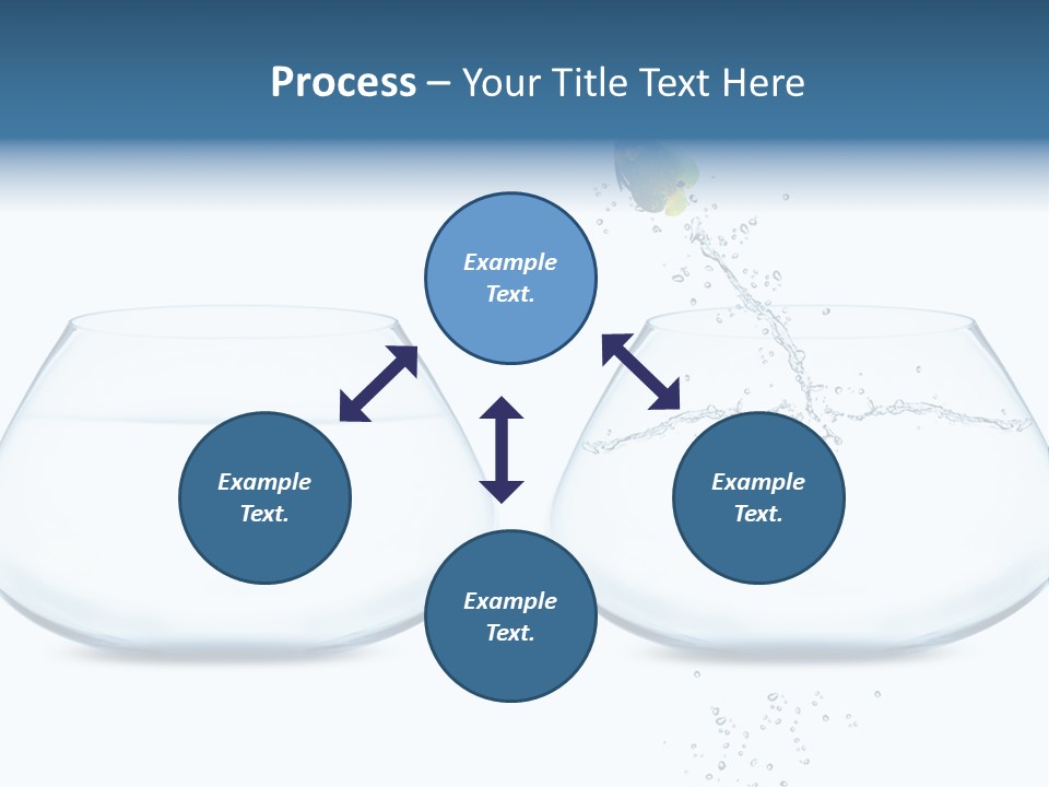 Underwater Happiness Conceptual PowerPoint Template