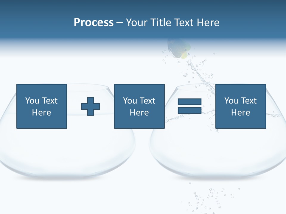 Underwater Happiness Conceptual PowerPoint Template