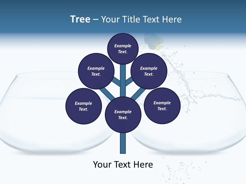 Underwater Happiness Conceptual PowerPoint Template