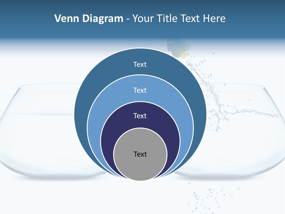 Underwater Happiness Conceptual PowerPoint Template