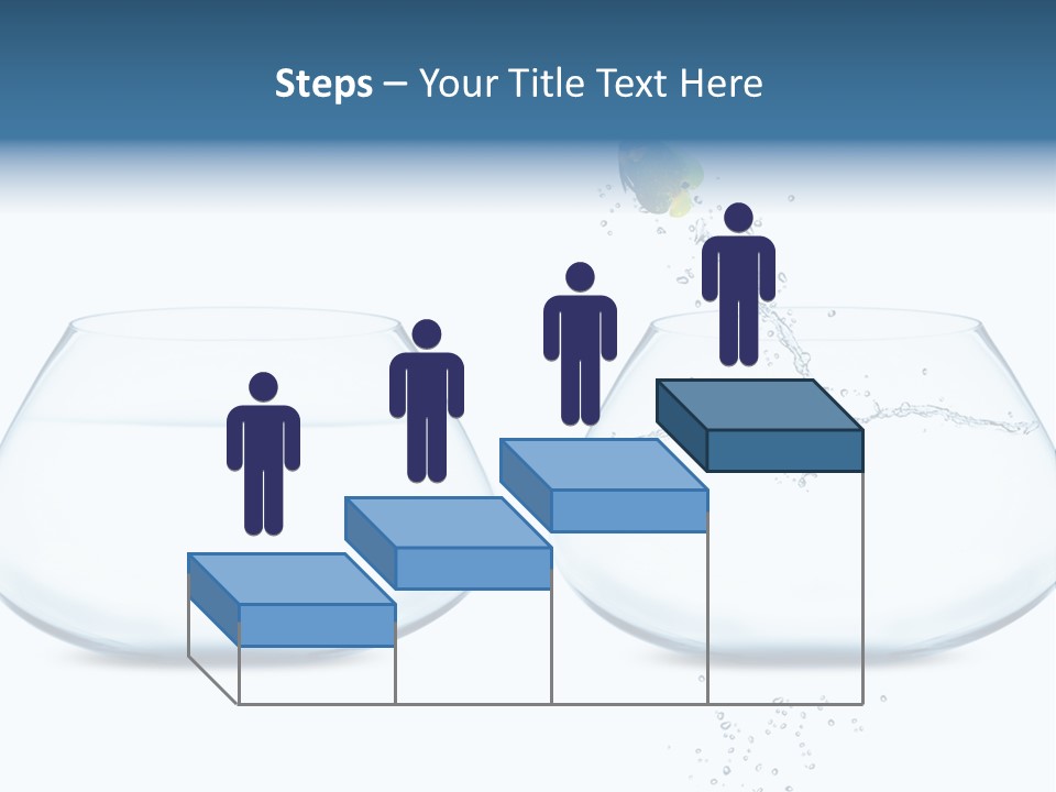 Underwater Happiness Conceptual PowerPoint Template