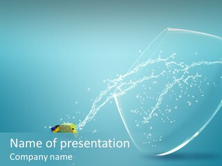 Business Stupid Spray PowerPoint Template