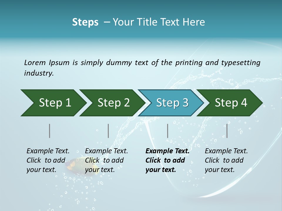 Business Stupid Spray PowerPoint Template