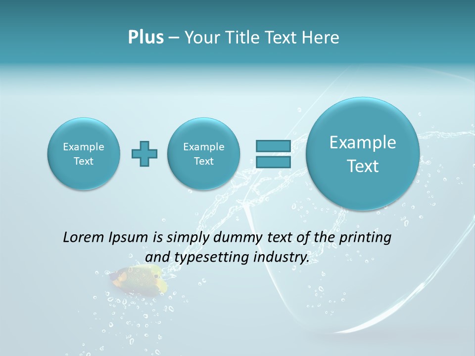 Business Stupid Spray PowerPoint Template