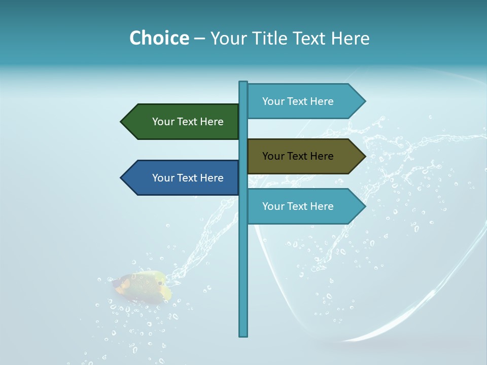 Business Stupid Spray PowerPoint Template