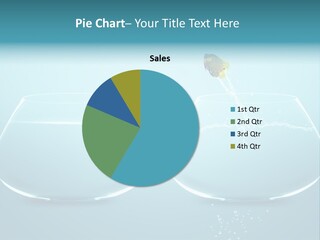 Freedom Fishbowl Jump PowerPoint Template