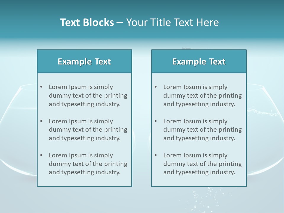 Freedom Fishbowl Jump PowerPoint Template