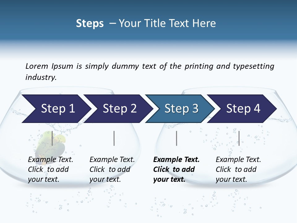 Move Splashing Good PowerPoint Template