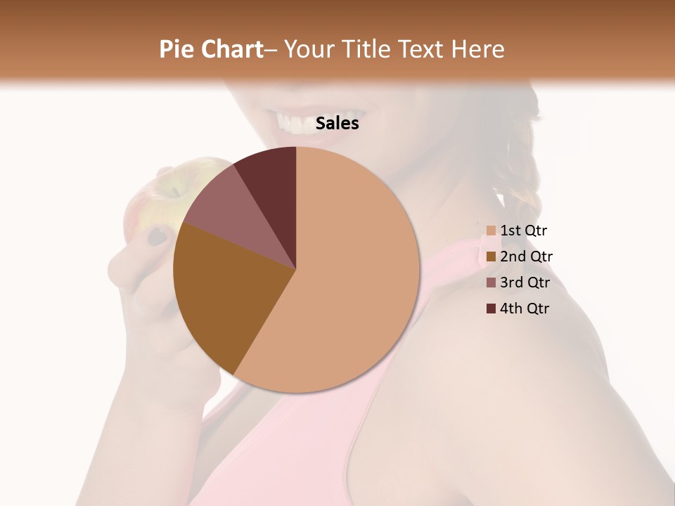 Lady Cosmetics Human Eye PowerPoint Template