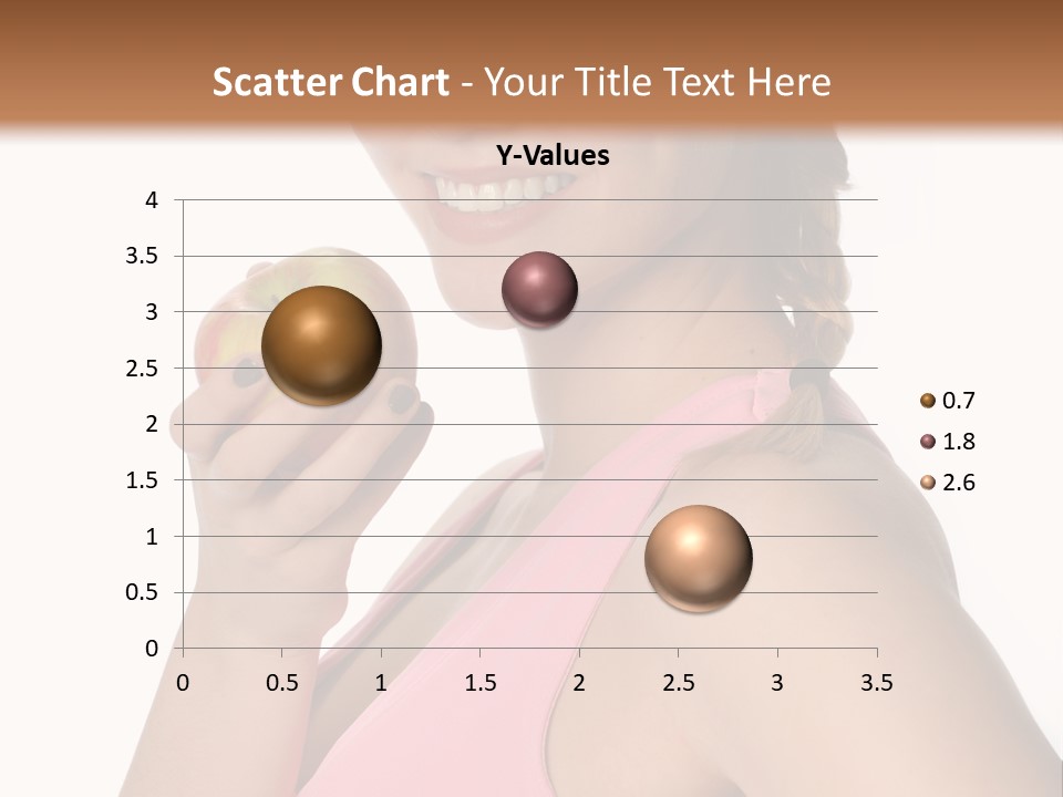 Lady Cosmetics Human Eye PowerPoint Template