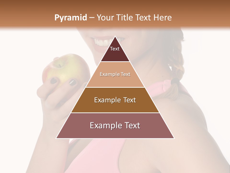 Lady Cosmetics Human Eye PowerPoint Template