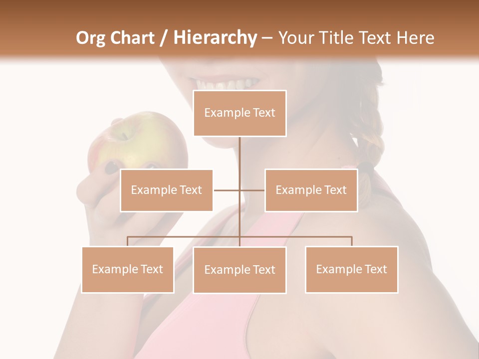 Lady Cosmetics Human Eye PowerPoint Template