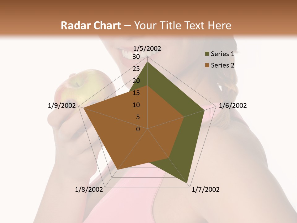 Lady Cosmetics Human Eye PowerPoint Template