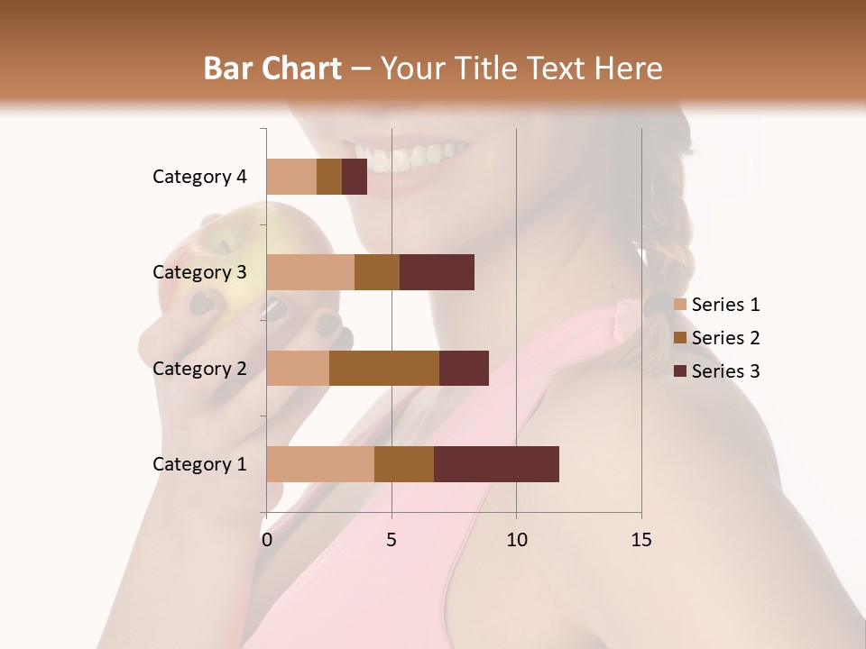 Lady Cosmetics Human Eye PowerPoint Template