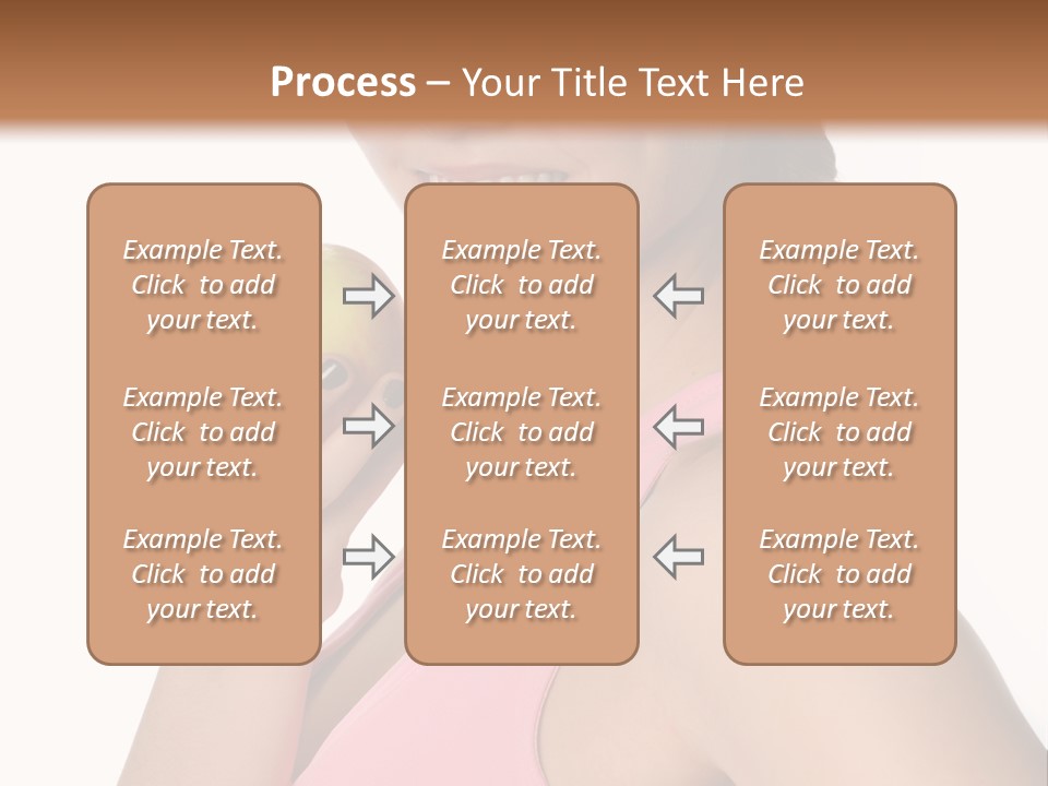 Lady Cosmetics Human Eye PowerPoint Template