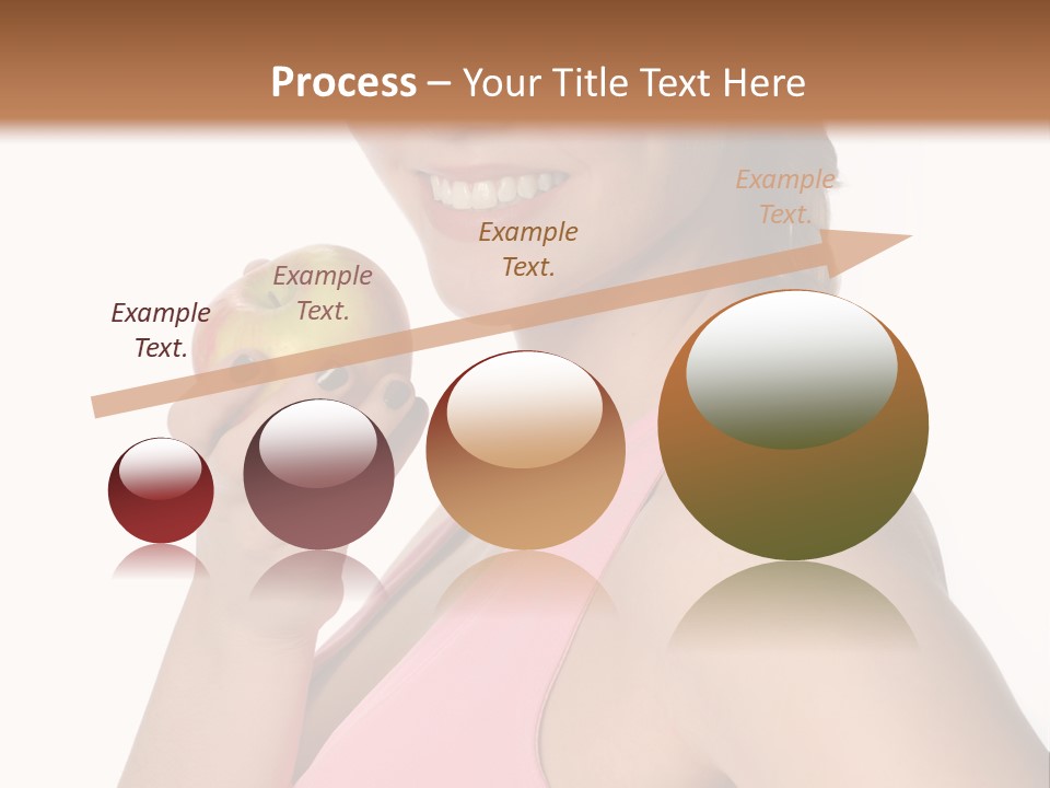 Lady Cosmetics Human Eye PowerPoint Template