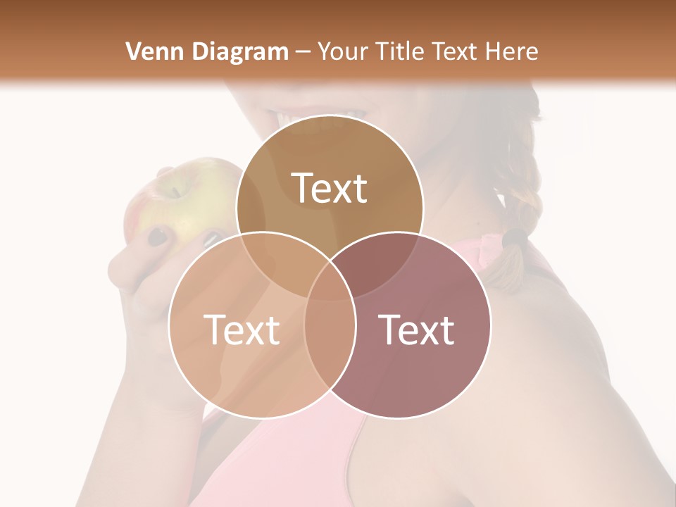 Lady Cosmetics Human Eye PowerPoint Template