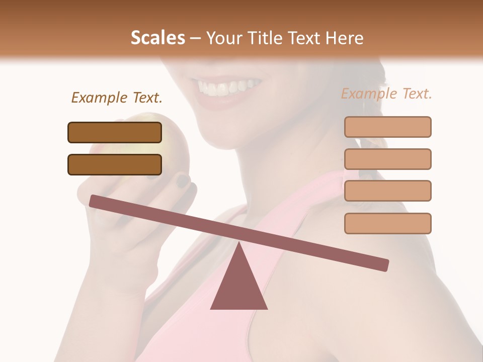 Lady Cosmetics Human Eye PowerPoint Template