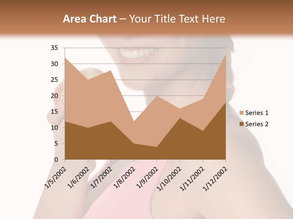 Lady Cosmetics Human Eye PowerPoint Template