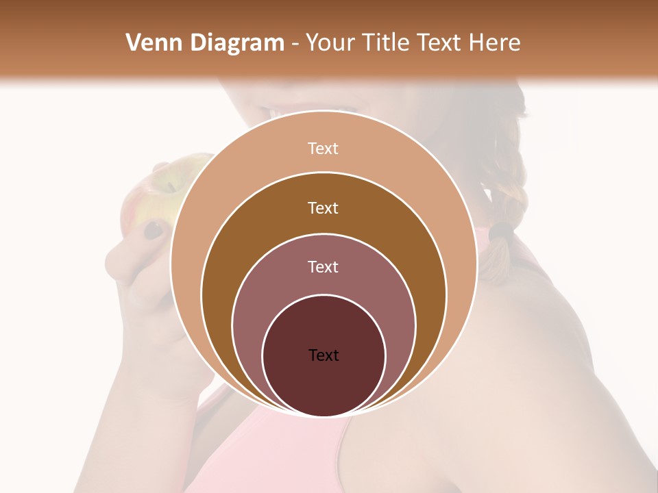 Lady Cosmetics Human Eye PowerPoint Template